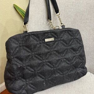 Black Quilted Handbag